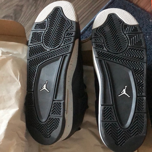 NIB NIKE AIR JORDAN 4 IV RETRO “OREO” 4.5Y 6 Women - Picture 4 of 8